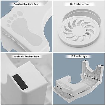 SquatEase™ Foldable Anti-Constipation Potty Training Stool