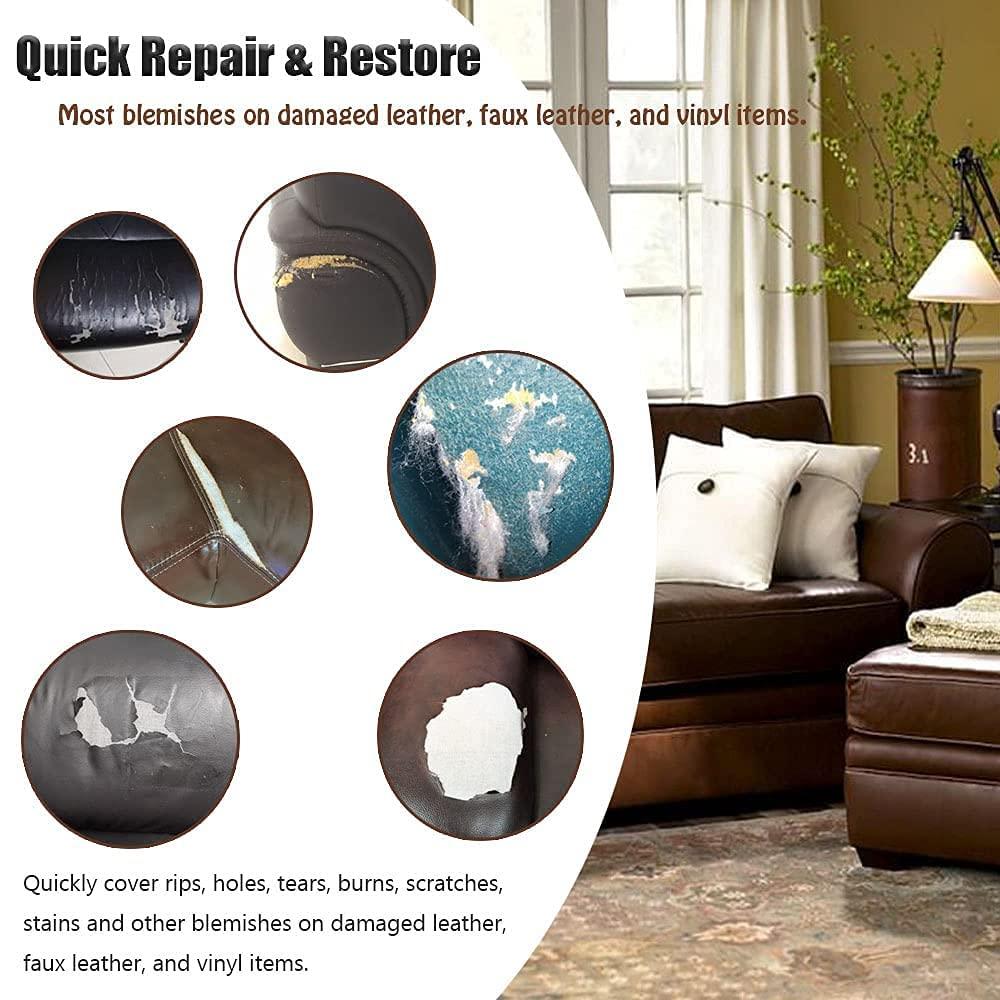 Self-Adhesive Leather Repair Sheet ( Black )