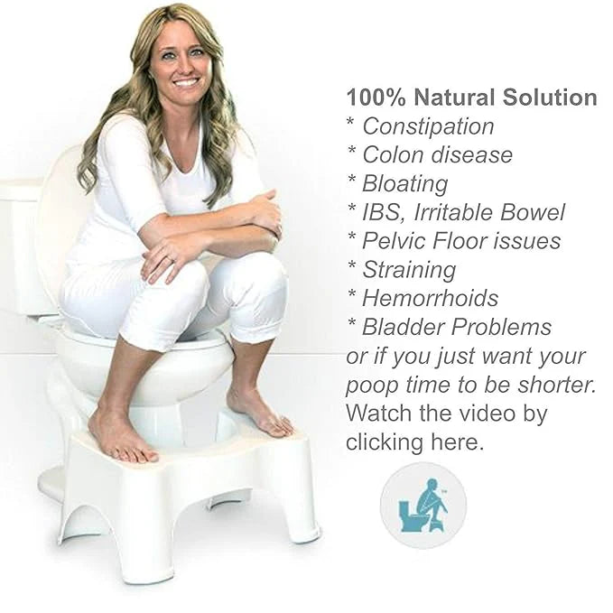 SquatEase™ Foldable Anti-Constipation Potty Training Stool