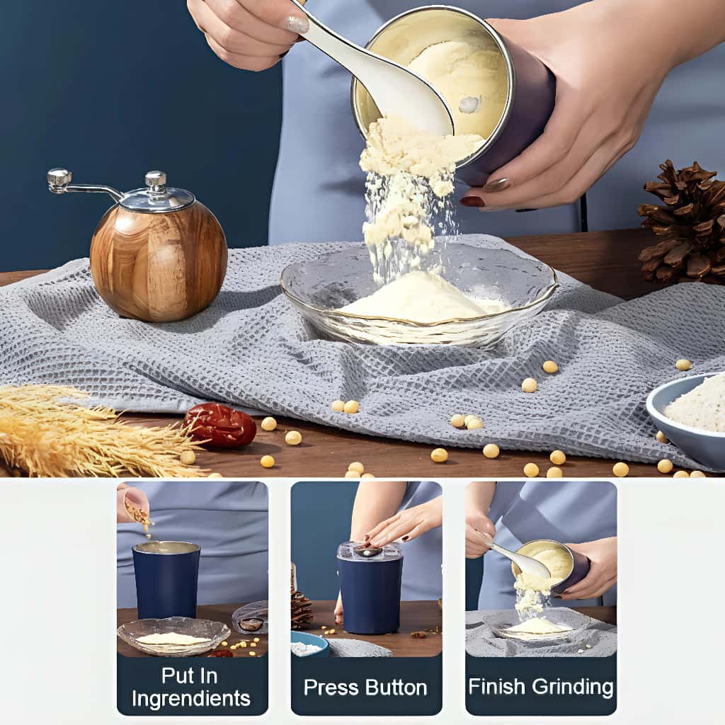 PureGrind™ Portable Masala Grinder for Home 🌶️