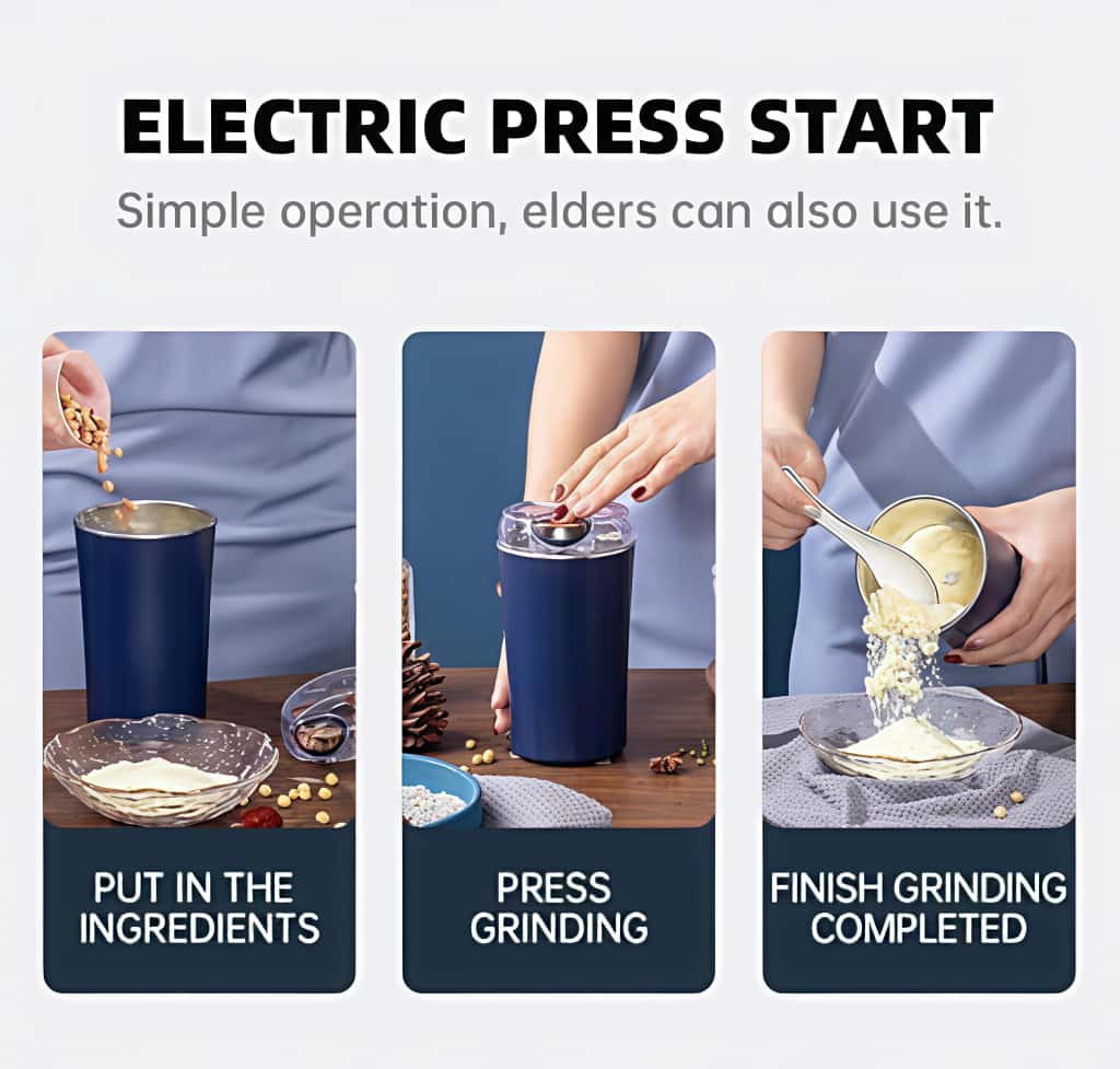 PureGrind™ Portable Masala Grinder for Home 🌶️