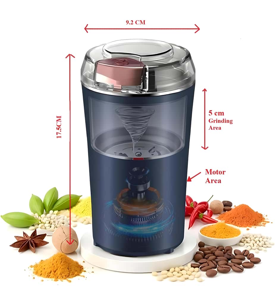 PureGrind™ Portable Masala Grinder for Home 🌶️